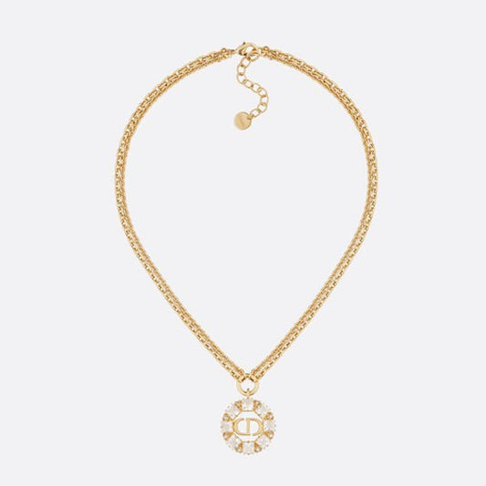 18K Petit Dior Pearls Necklace