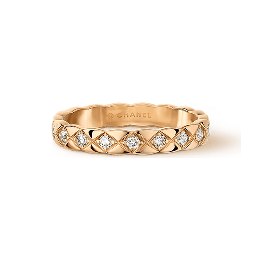 18K  Chanel Coco Crush Mini Diamonds Ring