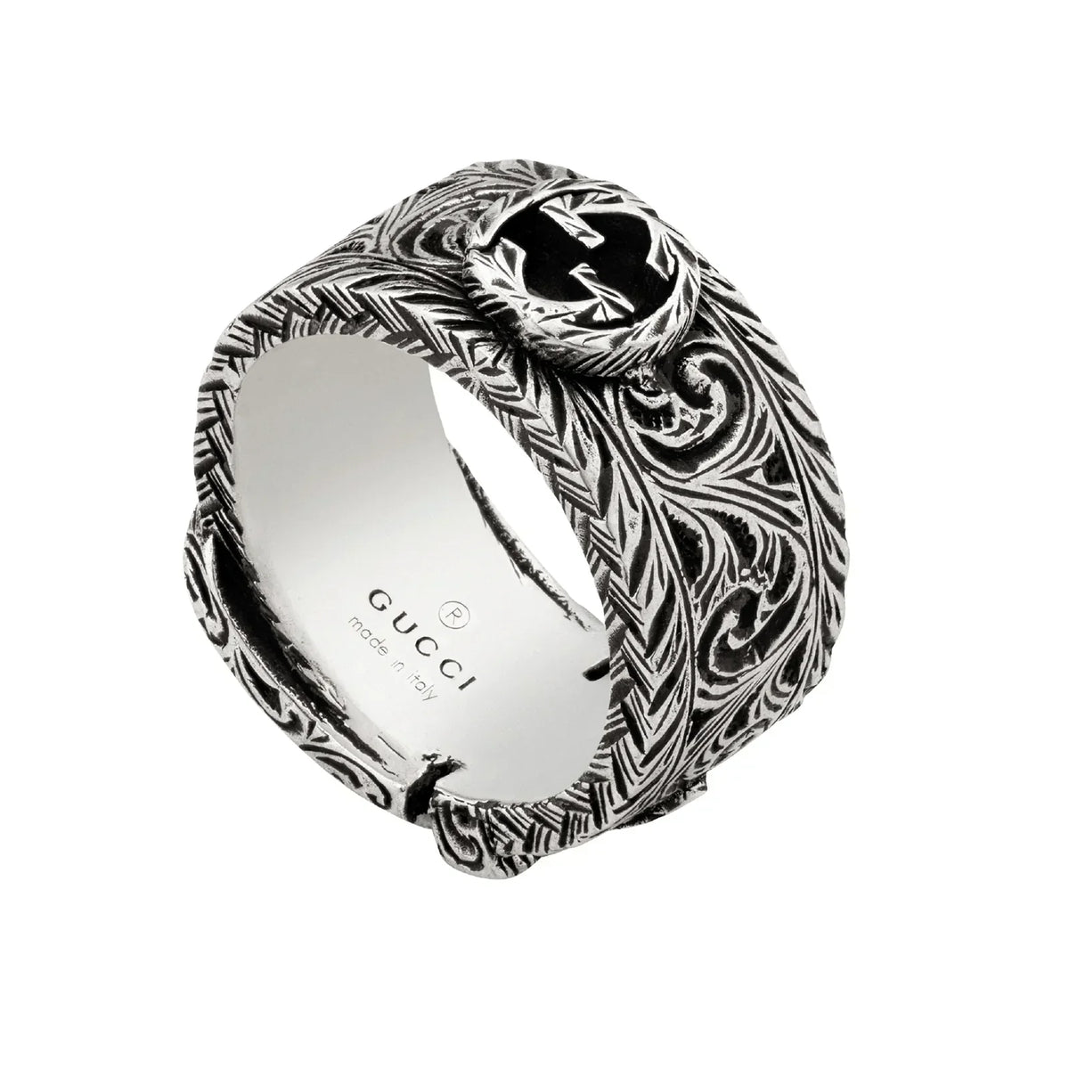 Double Gucci Garden Gatto Ring