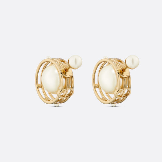 18K Dior D-Backstage Earrings