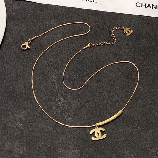 18K  Chanel Gold Necklace